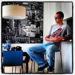 man sitting in dining room