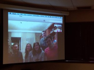 Skyping with Dr.Compte